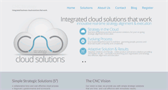 Desktop Screenshot of cncstrategy.com