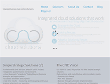 Tablet Screenshot of cncstrategy.com